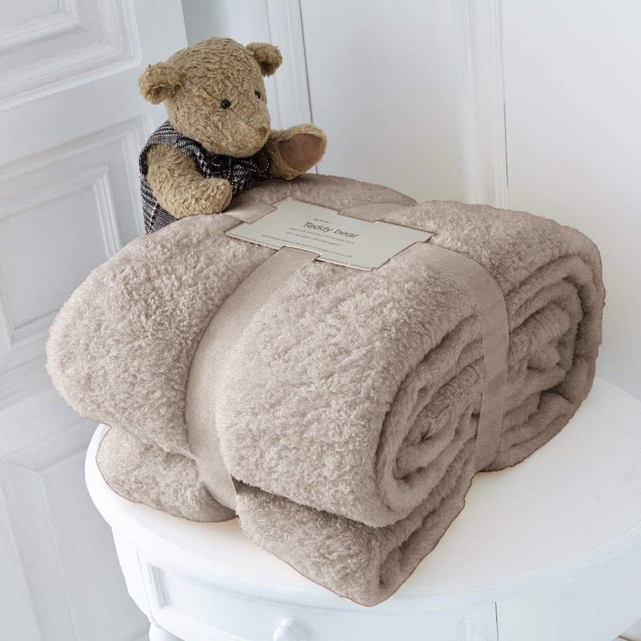 VICEROY BEDDING. Teddy Bear Cuddle Fleece Super Soft Warm & Cozy Sofa