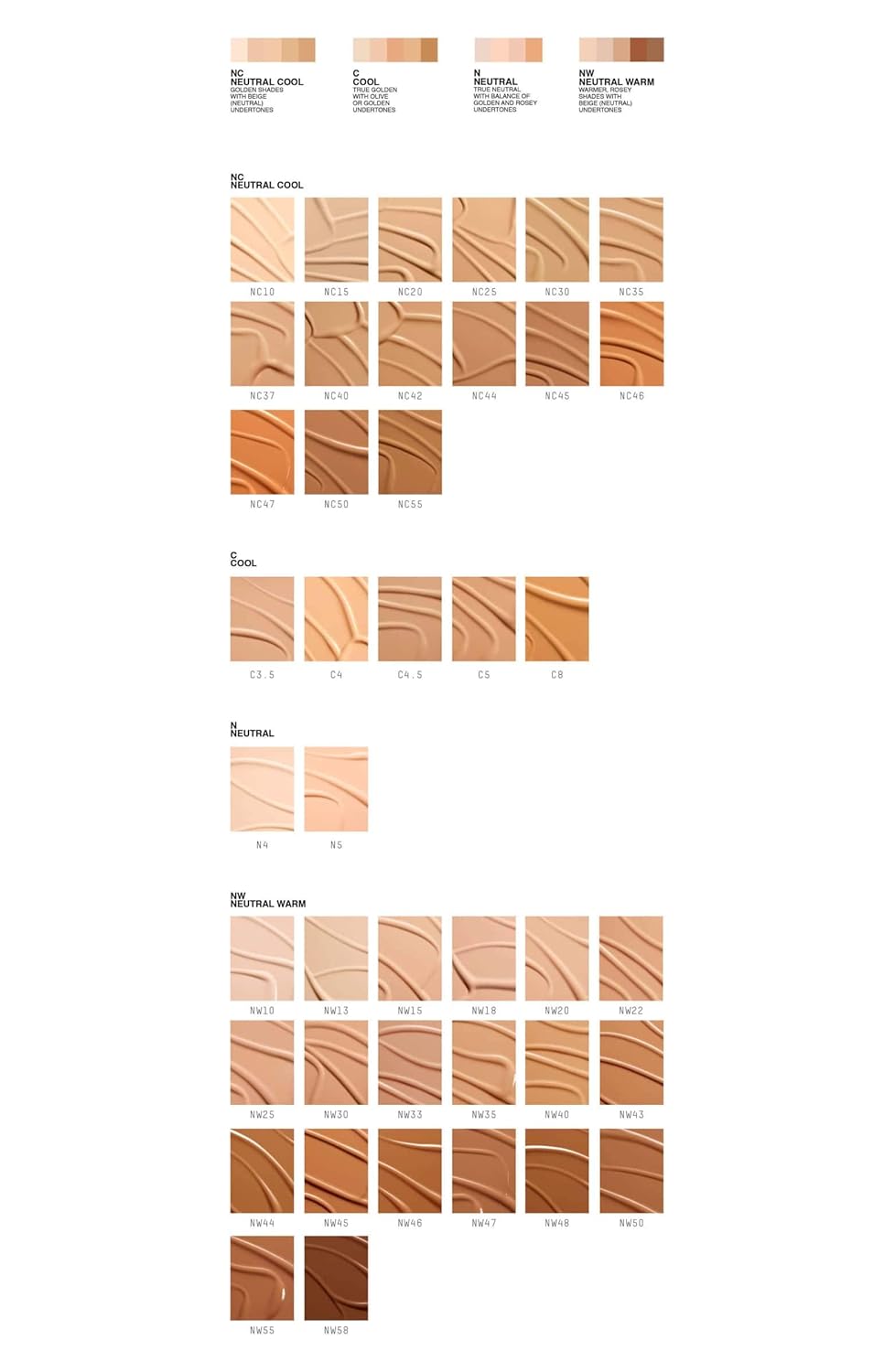 mac studio fix foundation nw30