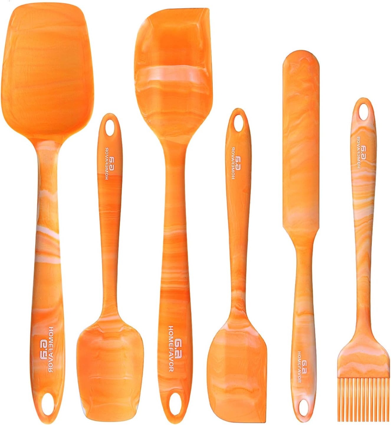 Silicone Spatula Set, G.a HOMEFAVOR HeatResistant Spatula