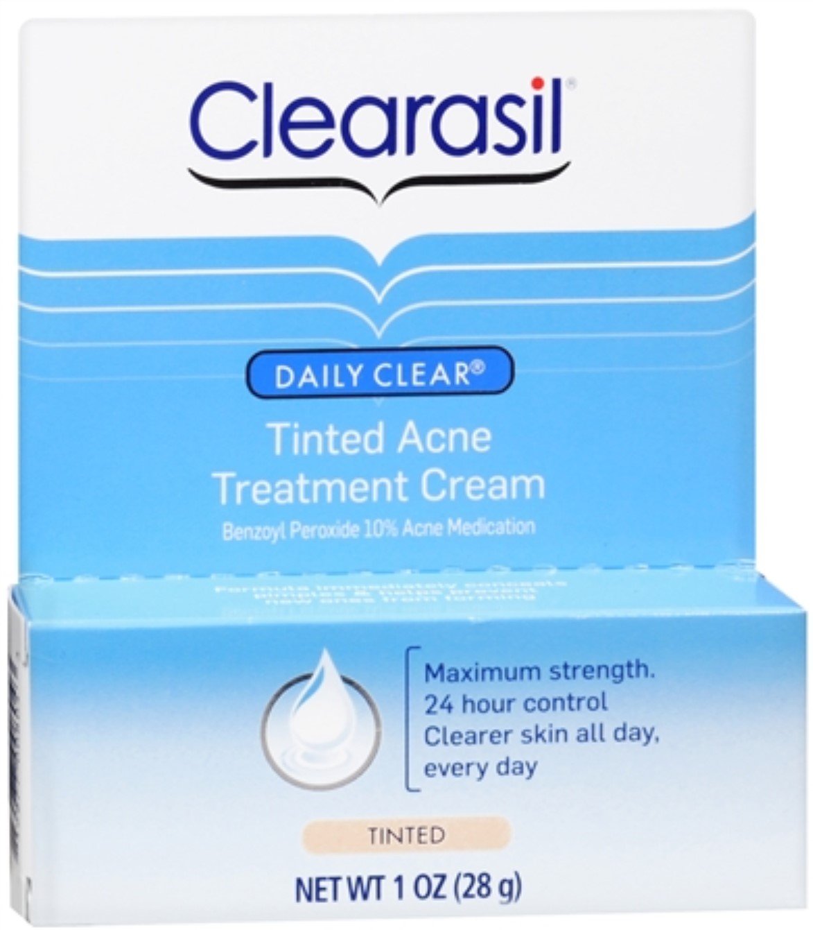 clearasil tinted acne cream