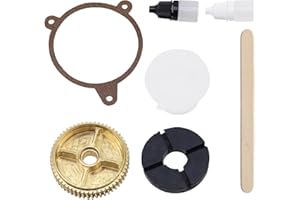 OXCANO C5 Corvette Headlight Bronze Gear Fixes Head Light Motor with Failed Nylon Gear Compatible with 1997 1998 1999 2000 20
