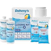 Doheny’s Ultimate Pool Closing Kit, Winterizing Chemicals for Above Ground Pools, Inground Pools, Includes Pool Shock, Winter Pill, Algaecide, Stain Preventer, Treats up to 15,000 Gallons