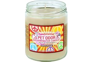 Sandalwood Pet Oder Exterminator Candle„ 13 oz
