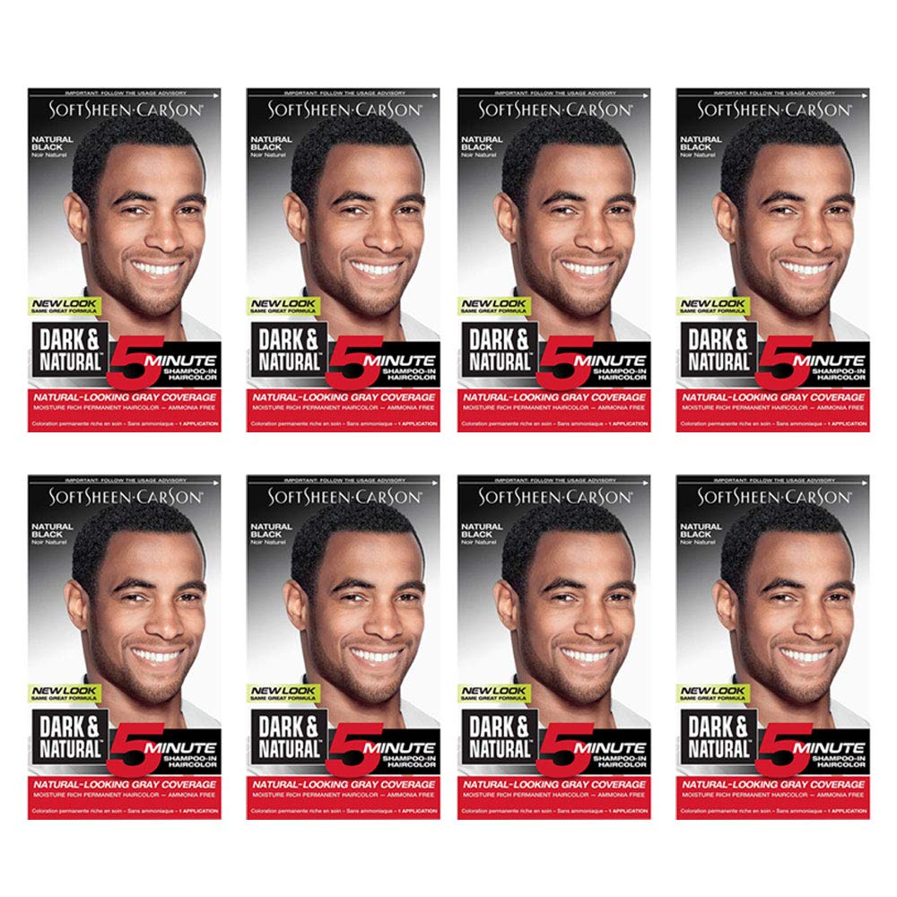 Amazon Com 8 Pack Softsheen Carson Hair Color For Men Dark