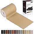 Leather Repair Patch Tape, ﻿Beige 3 x 61 Inches Self Adhesive Leather Repair Kit for Furniture, Car Seat,Vinyl Leather Repair Kit for Office Chairs, Couch, Sofa, Luggage