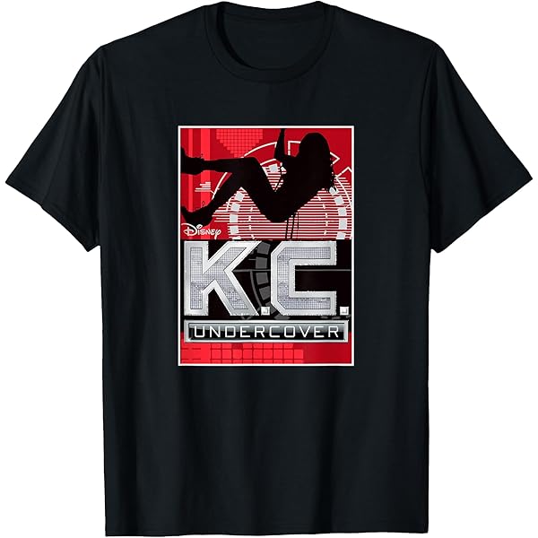 Amazon.com: Disney Channel K.C. Undercover Silhouette T-Shirt