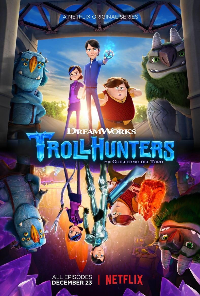  Trollhunters: Tales of Arcadia (2016) 480p HEVC HDRip S01 Complete NF Series [Dual Audio] [Hindi or English] x265 AAC ESubs [750MB] Full Movie Download