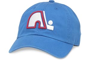 AMERICAN NEEDLE Unisex Blue Line NHL National Hockey League Team Baseball Hat Adjustable Buckle Strap Dad Cap