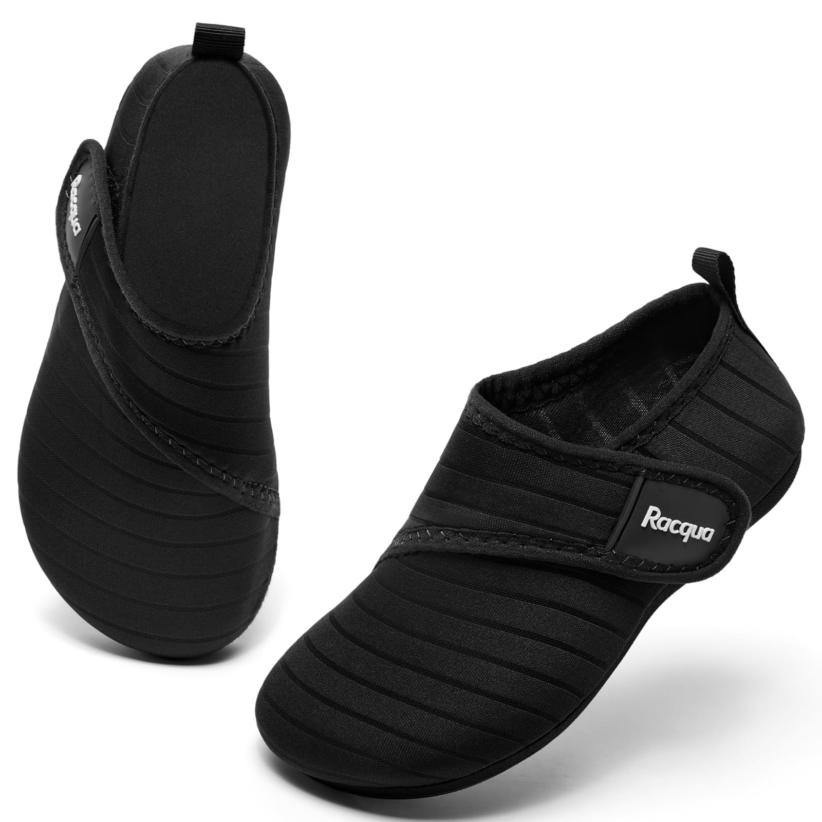 Photo 1 of ****HEAVILY USED ****
Racqua Kids Water Shoes Quick Dry Beach Breathable Swim Pool Non-Slip Aqua Shoes for Boy's Girl's Little Kid Black 10.5-11.5