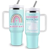 Sighdorm Medical Assistant Gifts for Women Men, Medical Assistant Week Gifts, MA Appreciation Gift, 40oz Stainless Steel Tumbler