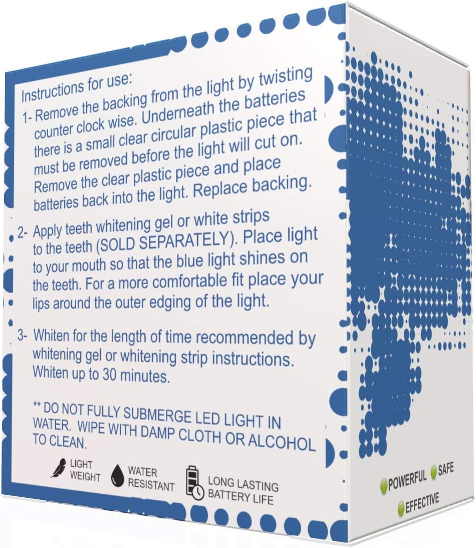 Professional Single LED Light speeds up The Teeth whitening Process. Comes with Warranty!: Health & Personal Care