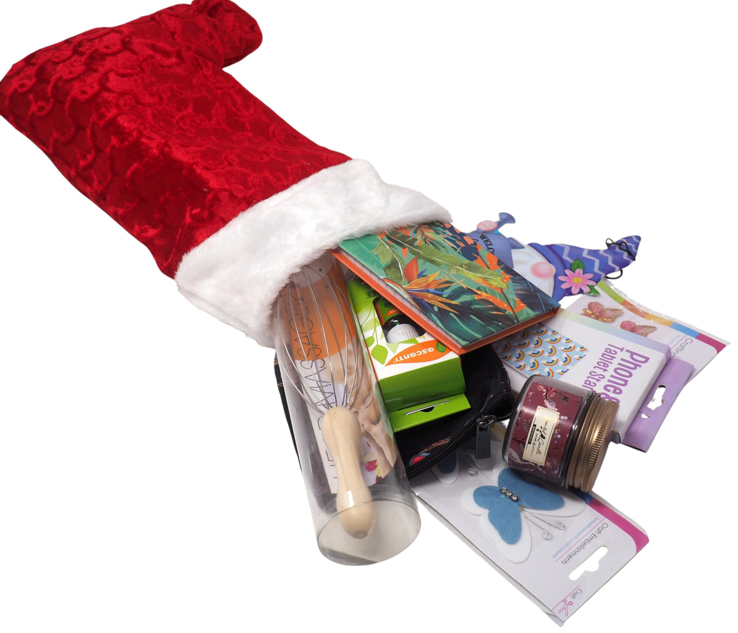 Blue Whale Gifts Ladies Pre Filled Christmas Stocking Stuffed With 10 Mystery Girly Gifts