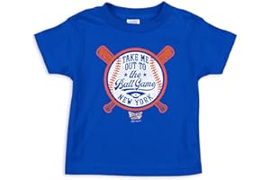 SMACK APPAREL Take Me Out to The Ball Game Baby Apparel for Baseball Fans (NB-7T)