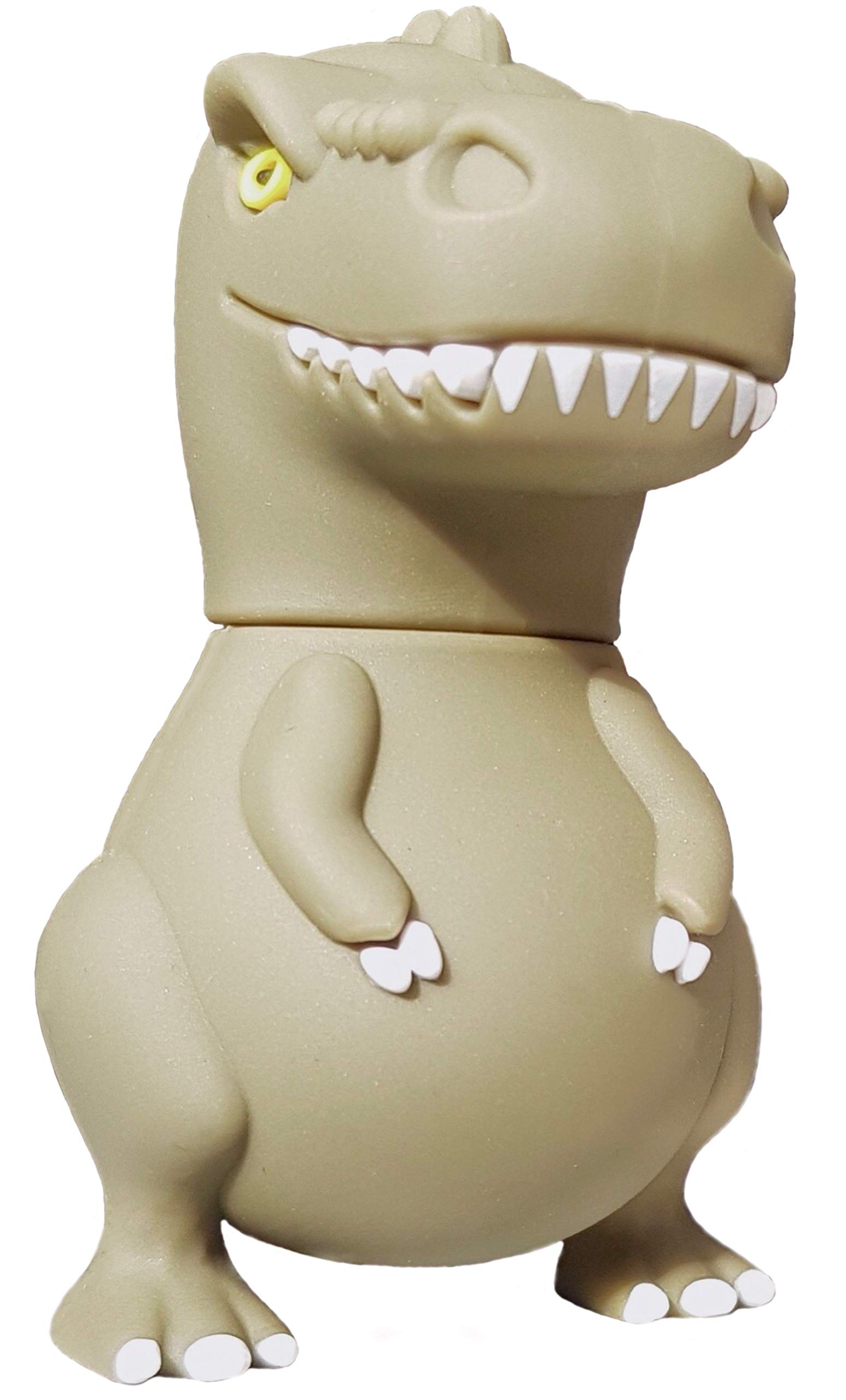 Birthday gift USB Dinosaur 16GB 3D Cool Cartoon Cute USB Thumb Flash Pen Drive Memory Stick Data Storage Unique Original Design Green Brown Dinosaur toys for boy girl