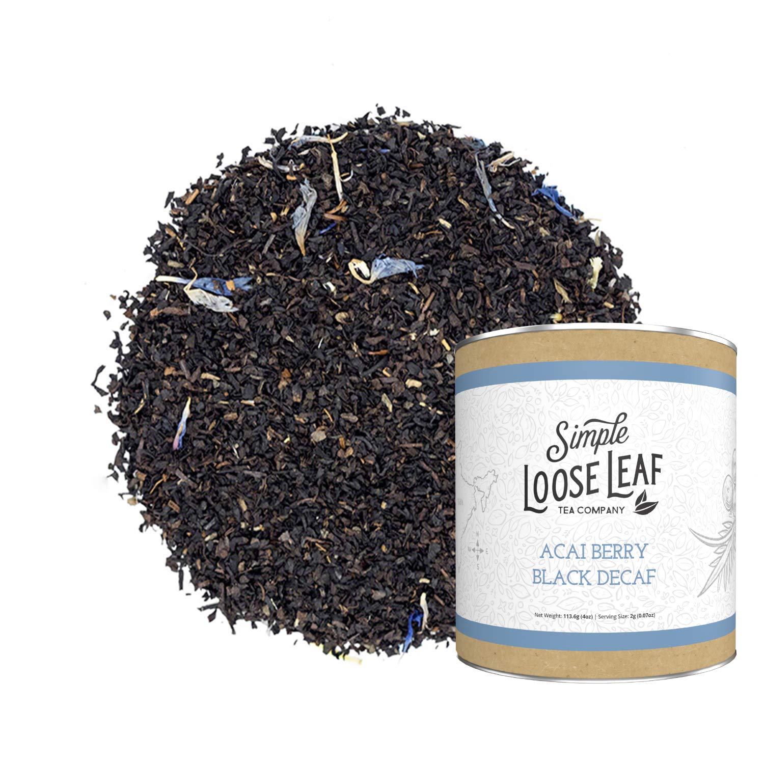 Simple Loose Leaf Tea Company Acai Berry Black Tea Premium Loose Leaf