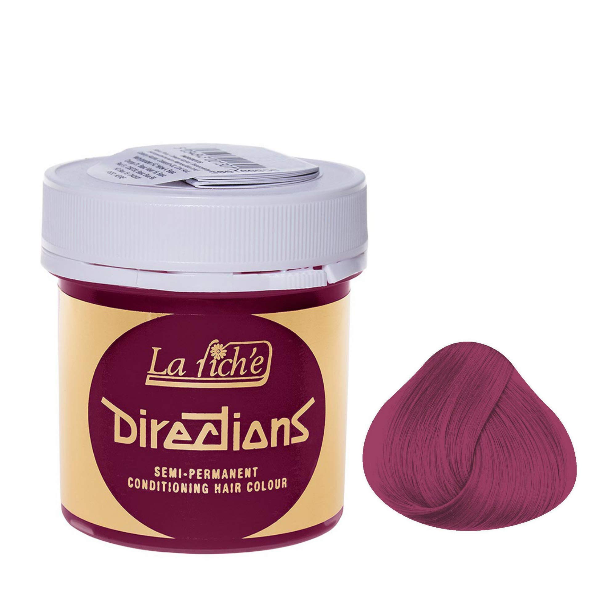 DIRECTIONS Cerise Semi-Permanent Hair Colour - 88ml Tub