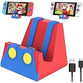 HEIYING Switch Charging Dock for Nintendo Switch/Lite/OLED, Portable Charger Base Stand with Type C Port for Easy Console Charging