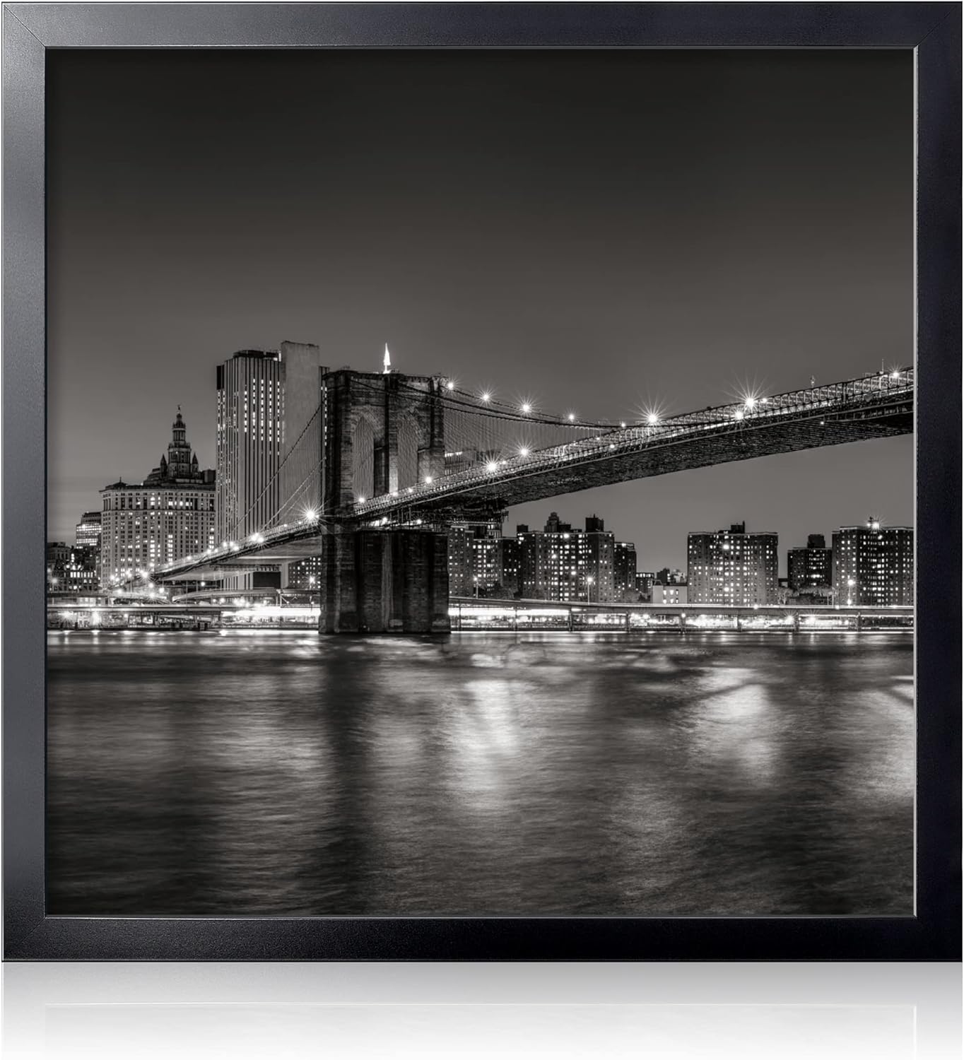 Photo Albums, Frames & Accessories - Annecy 24 x 24 Picture Frame Black(1 Pack), Square Picture Frame for Wall Decoration, Classic Black Minimalist Style 24x24 Frame Suitable for Decorating Houses, Offices, Hotels