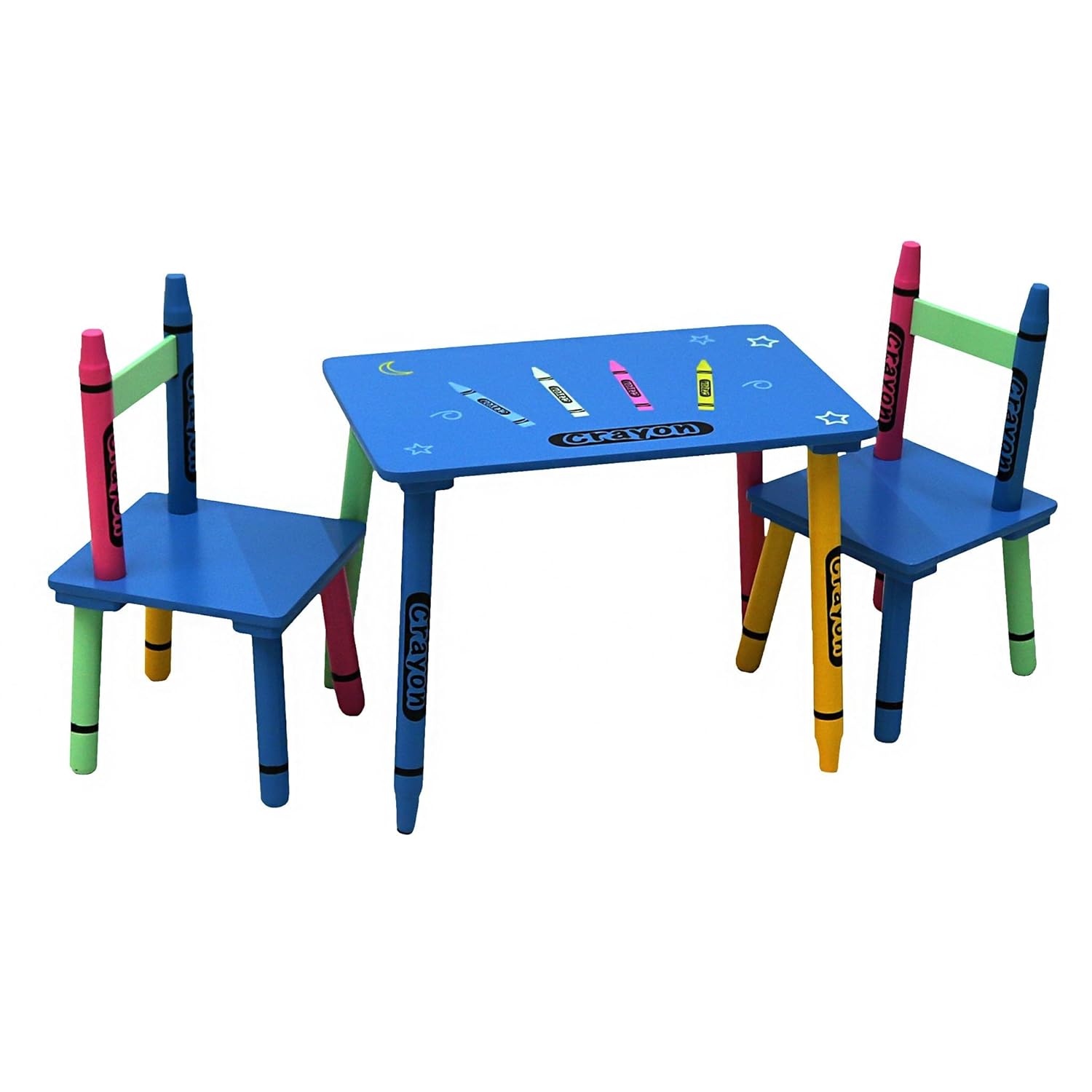 kids crayon table