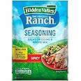 Hidden Valley Spicy Ranch Salad Dressing & Seasoning Mix (Pack of 4) 1 oz Packets
