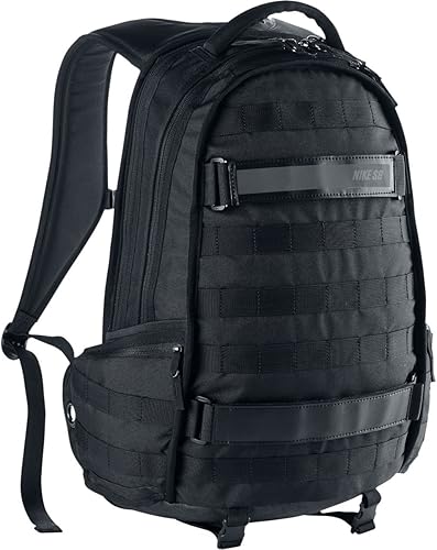 green and black nike backpack