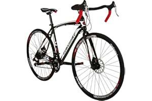 OBK XC550 Road Bike 700C Wheels 21 Speed Disc Brake Mens or Womens Bicycle Cycling 49cm or 54cm Frame