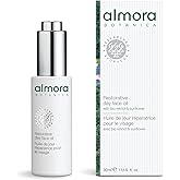 Almora Botanica Restorative Day Face Oil, 30mL | Age-Defying Facial Oil with Bio-Retinol & Sunflower | Smooths Fine Lines & Restores Texture | Ultra-Light, Non-Greasy, Vegan Skincare