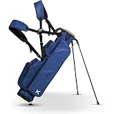 KVV Lightweight Pitch and Putt Golf Bag with Stand, Adjustable Dual Straps, Golf Stand Bag for Extra Storage in a Smaller Size