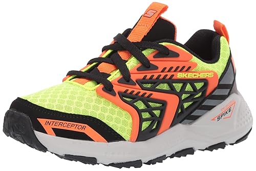 zapatillas skechers hombre naranja