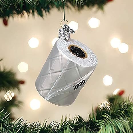 Amazon Co Jp Lucky 99 クリスマスオーナメント トイレ 紙 パーソナライズされたクリスマスオーナメント Diy 装飾 クリストマ ツリー 友人 両親用ペンダント F 1個 ホーム キッチン