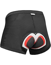 X-TIGER Ciclismo Uomo 5D Gel Imbottito Boxer Traspirante Biancheria Intimo Mutande Pantaloncini da Ciclismo Bici