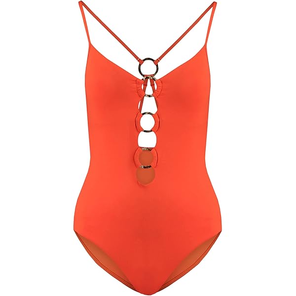 【未使用品】Seafolly Women's Active Deep V 10 Seafolly Women's Active Deep V Plunge Maillot One Piece