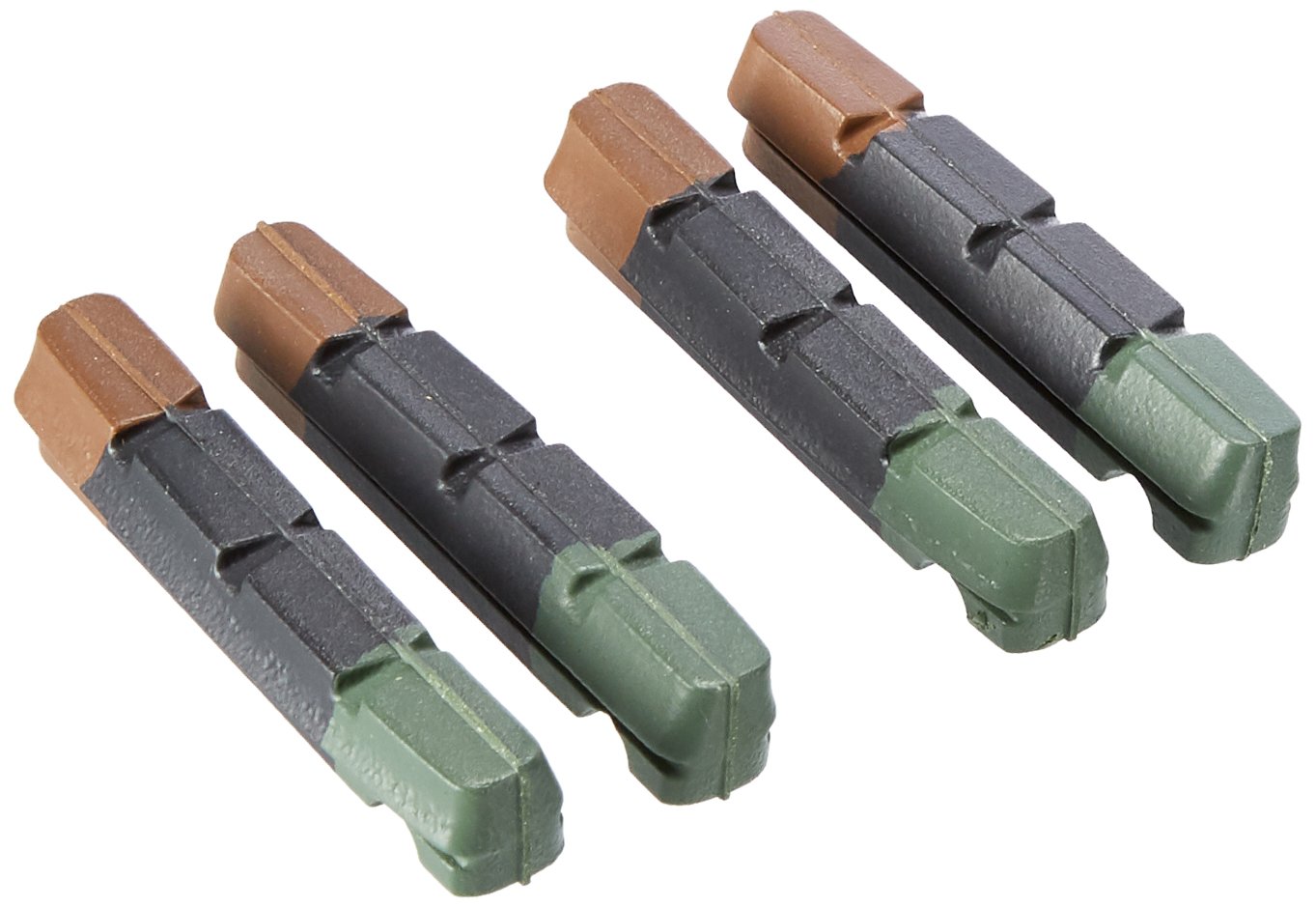 XLC Brake Shoes Rubber BS-X01 55 mm Multi-Coloured Set of 4 2500386700 — image 1