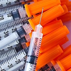 U-100 1cc Lab Syringes with Needle 29 Gauge 1/2