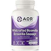 AOR Wildcrafted Boswellia Serrata 333mg 90 Liquid Capsules 30-Day Supply - Herbal Supplement for Joint Comfort & Mobility, Su