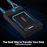 Sabrent USB 3.0 Enclosure 5Gbps 2.5/3.5 Stir USB HDD SSD EC-KSL3 view 5