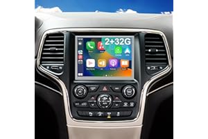 5GWiFi Upgrade Radio for Jeep Grand Cherokee 2014-2021, Dodge RAM 1500/2500/3500 2013-2018, Dodge Challenger Charger Durango 