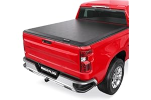 MOSTPLUS Roll-Up Soft Vinyl Truck Bed Tonneau Cover Compatible for 2014-2019 Chevy Chevrolet Silverado/GMC Sierra 1500 | 2019 Classic/Legacy ONLY On Top (5.8 FT Feed Bed) Fleetside