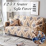Sofa Cover - Sapphire Blue 1 2 3 4 Seater Home Soft