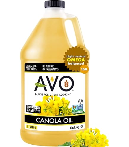 Amazon.com : AVO Organic Canola Oil for Cooking, Frying, Baking