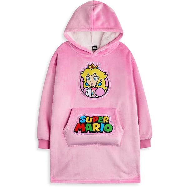 Amazon.com: Super Mario Nintendo Unisex Kids Wearable Blanket
