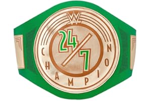 WWE Authentic Wear 24/7 Championship Toy Title Belt Gold