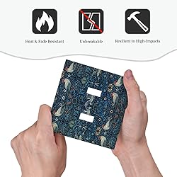 Xuejiaku Light Switch Cover William Morris Design 2
