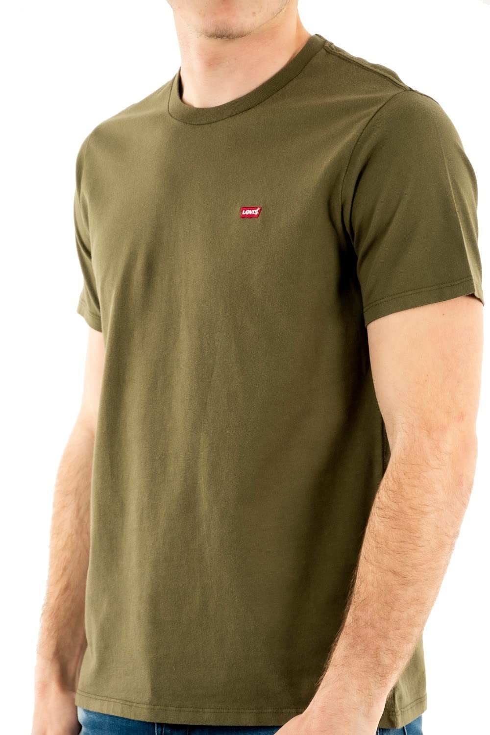 Levi's Herren Ss Original Housemark Tee T-Shirt,Olive Night,XL 3