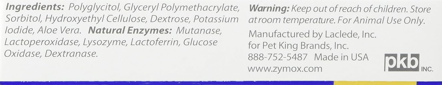 ZYMOX Oratene Oral Gel, 1 oz : Pet Care Products : Pet Supplies