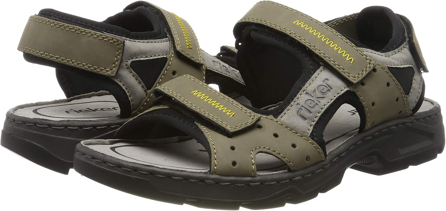 rieker mens closed toe sandals