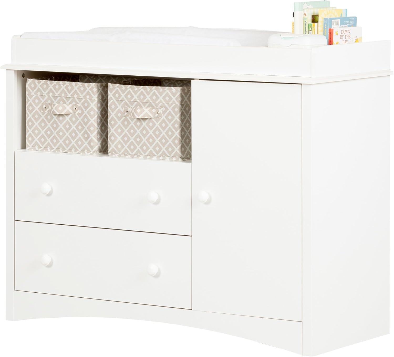 double dresser changing table