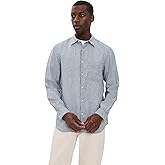 Theory Men's Irving OE in Summer Stripe Shirt