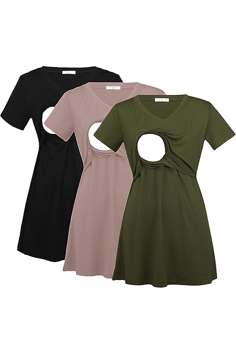 Breast Feeding Nursing Tops Dresses Nursing Tops For Breastfeeding
