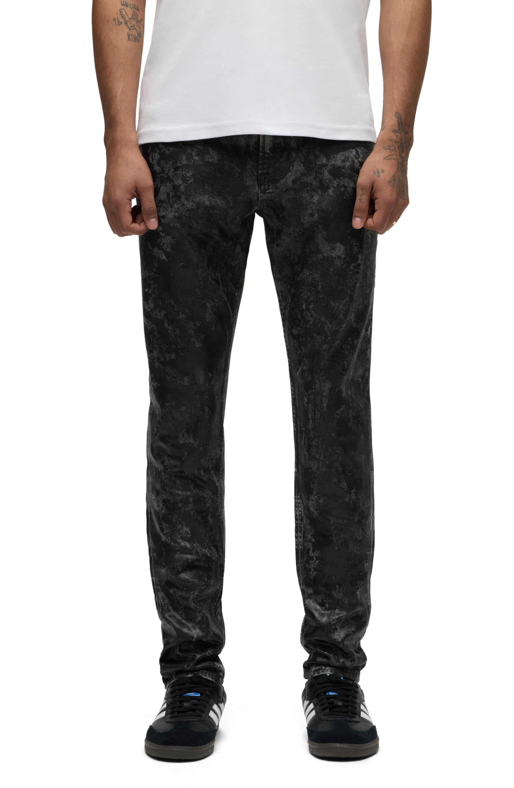 HUDSON Men’s Zack Skinny Jean, Moon Rock